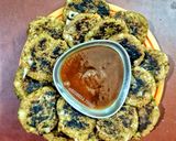 A picture of step 6 of Spicy ALOO tikki/ POTATO CAKES with ketchup (with a healthier twist).