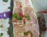 Hình bước làm 3 của món Canh chua măng cá hú ♥️+♥️cá hú áp chảo