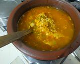 A picture of step 2 of Ragda Pattice.