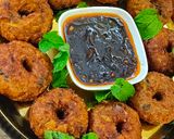 A picture of step 12 of Moth Dal Vada with Bottle Gourd.