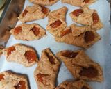 Tepertős-lekváros papucsok recept fázis 2 fotója