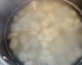 A picture of step 1 of Bacon and sage gnocchi.