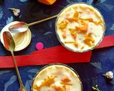 A picture of step 3 of Papaya with sago.