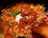 Foto del paso 14 de la receta: Sopa de pescado y mariscos congelados