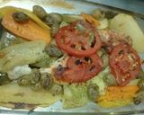 A picture of step 3 of Chicken with vegestables.