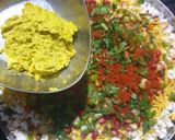 A picture of step 4 of Dhani Daliya Bhel.