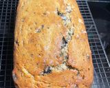 A picture of step 4 of Oreo banana bread.