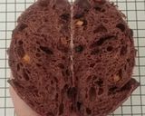 Foto langkah ke 30 dari resep Orange Peel Double Choco Sourdough Bread 72% (Open Bake Method).