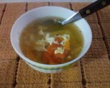 Foto del paso 2 de la receta: Sopa + papa...+🥚