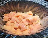 A picture of step 1 of Crockpot Chicken with Tomatoes.