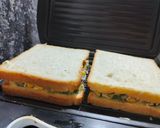 A picture of step 6 of Spinach Corn grilled Sandwich with Arrowroot flour and White Butter.