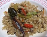 Foto langkah ke 5 dari resep Nasi goreng tiwul klothok.