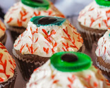 Foto del paso 7 de la receta: Cupcakes ojos Halloween (sin gluten)