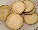 Foto del paso 3 de la receta: Sandwich de berenjenas rellenas de york y queso con salsa al pesto