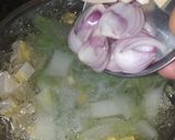 Foto langkah ke 2 dari resep Sayur Tahu dan Sawi Putih.