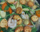 Foto langkah ke 3 dari resep Sapo Tahu Pagoda.