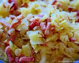Foto del paso 1 de la receta: Repollo salteado con bacon