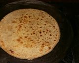 A picture of step 5 of Jeggery paratha.