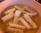 Hình bước làm 13 của món Vietnamese fried spring rolls (nem/chả giò)
