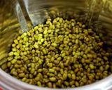 साबुत ग्रीन मूंग दाल खस्ता पूरी(Sabut green moongdaal ki khasta poori recipe in Hindi) रेसिपी चरण 2 फोटो
