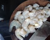 Hình bước làm 1 của món Nui xào rau củ