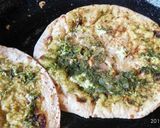 A picture of step 6 of Desi Quesadillas.