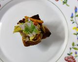 A picture of step 10 of Misal basket.