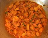 A picture of step 13 of Masala Soya Curry.