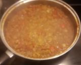 A picture of step 9 of Masoor Dahl (Red Lentil Curry) with Rice.
