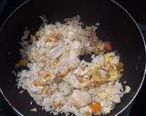 รูปขั้นตอนการทำที่ 4 ของ ข้าวผัดน้ำพริกเผาไก่