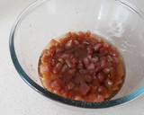 Foto del paso 1 de la receta: Tartar de atún y aguacate con gelatina de tomate