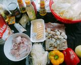 Hình bước làm 1 của món Lẩu thái hải sản tomyum