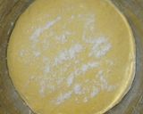 Foto langkah ke 4 dari resep Kunyit Chili Flakes Cheese Sourdough Bread (Open Bake Method).