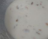 A picture of step 7 of Cream of Mushroom Soup.