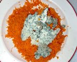Foto del paso 1 de la receta Tortilla de zanahorias y cabrales