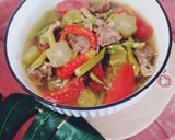 Foto langkah ke 7 dari resep Asem-asem Daging Sapi & Kacang Panjang.