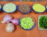 A picture of step 1 of Horsegram Dal Vadas.