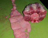 A picture of step 2 of Oxtail stew.