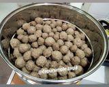 Foto langkah ke 6 dari resep Baso Sapi Kenyal ala mamah zagiji.