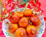 A picture of step 3 of Gulab Jamun.