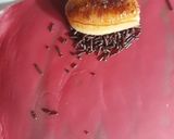 Foto langkah ke 5 dari resep Dadar gulung motif isi pisang-coklat anti gagal.