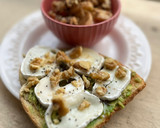 Foto del paso 3 de la receta: Desayuno saludable con queso de cabra y miel