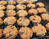 Foto langkah ke 3 dari resep Almond flour Chocochip cookies.