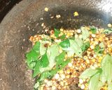 A picture of step 1 of Upma of semolina.