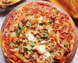 চিজ বার্স্ট সসেজ পিজ্জা (cheese burst pizza recipe in Bengali) রেসিপি ধাপ - 8 ছবি