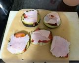 A picture of step 3 of Eggplant Mini Pizzas 🍆 in Air Fryer.