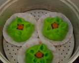 Foto langkah ke 7 dari resep Bakpao Pandan (No Mixer).