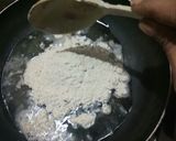A picture of step 1 of Wheat Flour Jaggery Halwa.