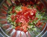 A picture of step 1 of Chatpatti bhelpuri.
