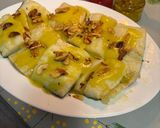 A picture of step 6 of Bacalao al pil pil.